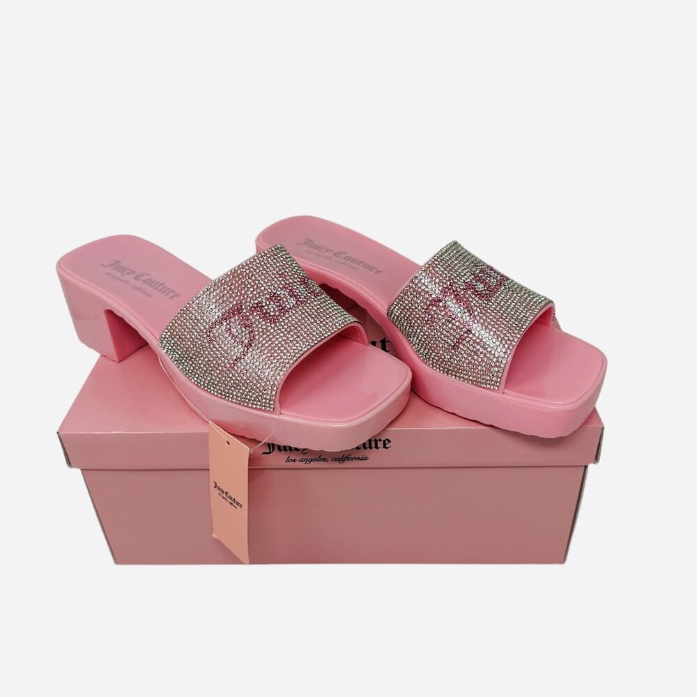 Juicy Couture Bling Dress Sandals SIZE 6 NIB NWT